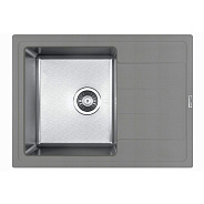 Кухонная мойка Florentina КОМБИ 21.390.B0650.307, серый шёлк