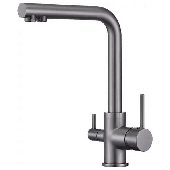 Смеситель для кухни Grocenberg GB40551BG, графит