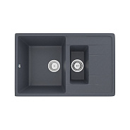 Кухонная мойка Ulgran U-205-343, антрацит