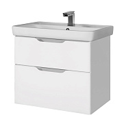 Тумба под раковину подвесная Dreja Q 80 см, белый