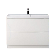 База под раковину напольная BelBagno Marino 1000х805х450 мм, Bianco Lucido (MARINO-1000-2C-PIA-BL-P)