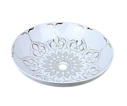 Раковина чаша Bronze de Luxe Persia 2008, белый
