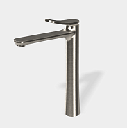 Смеситель для раковины Fima Carlo Frattini Flo', брашированный никель (F3801/HSN)