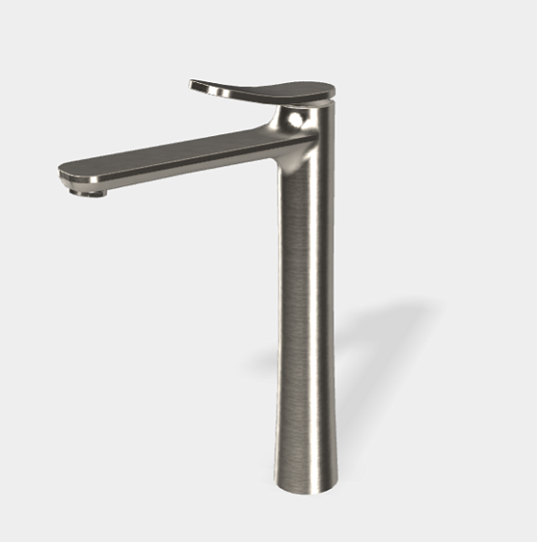 Смеситель для раковины Fima Carlo Frattini Flo', брашированный никель (F3801/HSN)