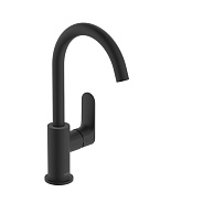 72536670 HG Rebris S смеситель для раковины 210, матовый черный