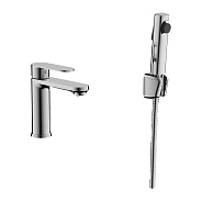 Смеситель для раковины BELZ с гигиенической лейкой хром (B12713)