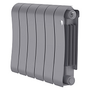 Радиатор биметаллический Royal Thermo Infinity 300 Silver Satin 6 секций