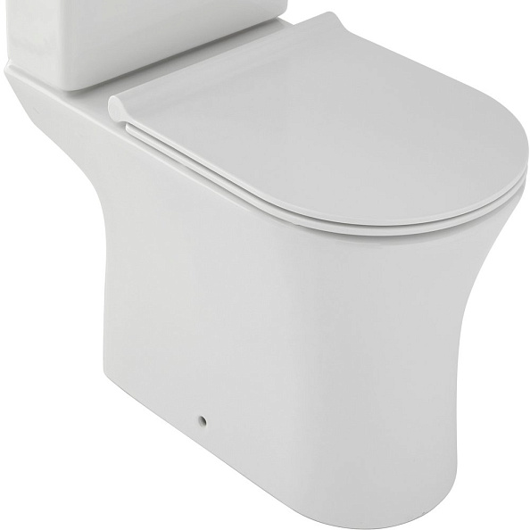 UJAL102-0 ALEO Чаша напольного унитаза, технология Rimless, крепления в комплекте