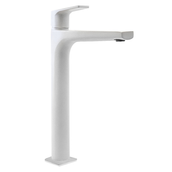Смеситель для раковины AZARIO TREYA  высокий, белый матовый (AZ-156845526)