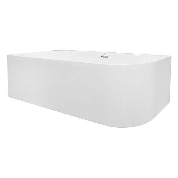 Ванна акриловая AZARIO RIO GRANDE 1700х750х580 пристенная, левая, в комплекте с сифоном и металлической рамой (AZ-6724-2L)