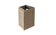 Шкафчик подвесной с одной распашной створкой, левый Cezares Vague 340х410х550, Rovere Tabacco (54836)