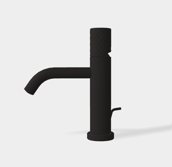 Смеситель для раковины Fima Carlo Frattini Spillo Tech, X Collection, черный матовый (F3031TXSXNS)