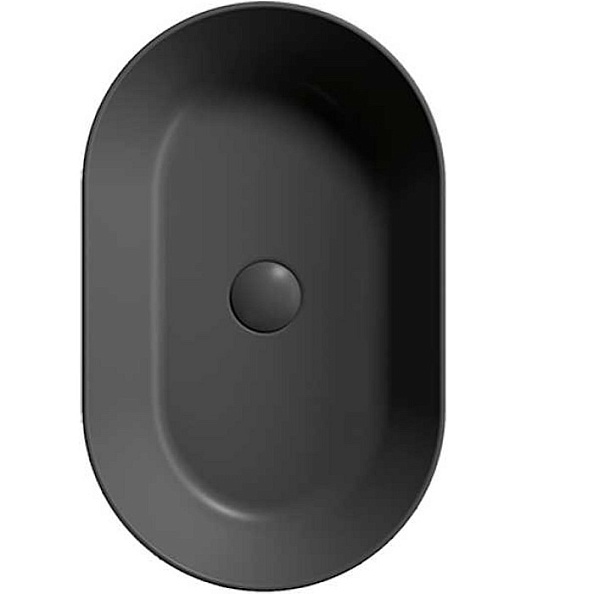 945826 Kube-X Раковина накладная 60х37 см цвет ardesia matte GSI