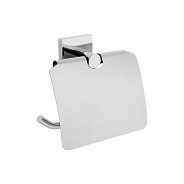 Бумагодержатель с крышкойFixsen Lux Chrome, FX-15010