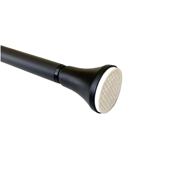 Карниз телескопический для ванной Savol SK-1630H, черный