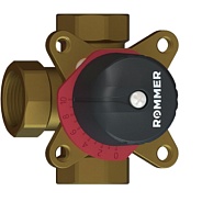 Трехходовой смесительный клапан Rommer 1 1/4" KVs 16 (RVM-0003-016032)