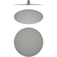 AQ2073BGM круглый верхний душ 250*2 мм, оружейная сталь