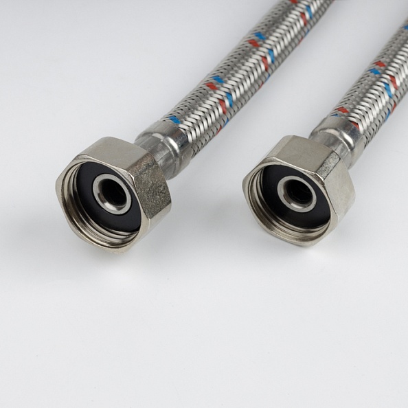 Гибкая подводка IDDIS Optima Home F1/2xF1/2, SS304, латунь, 0,8 м (926ABS08ZP)