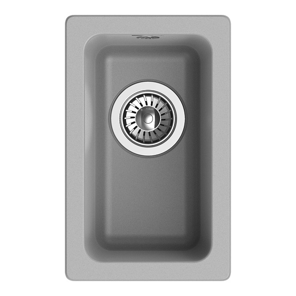Кухонная мойка Rivelato BERKANA BK-25, серый металлик