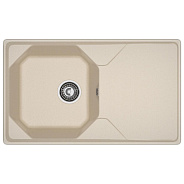 Кухонная мойка GranFest UNIQUE 840L, кашемир