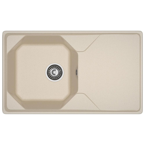 Кухонная мойка GranFest UNIQUE 840L, кашемир