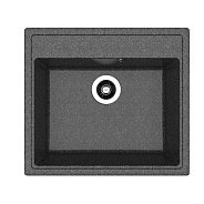 Кухонная мойка Dr. Gans НИКА 25.070.D0570.407, черный