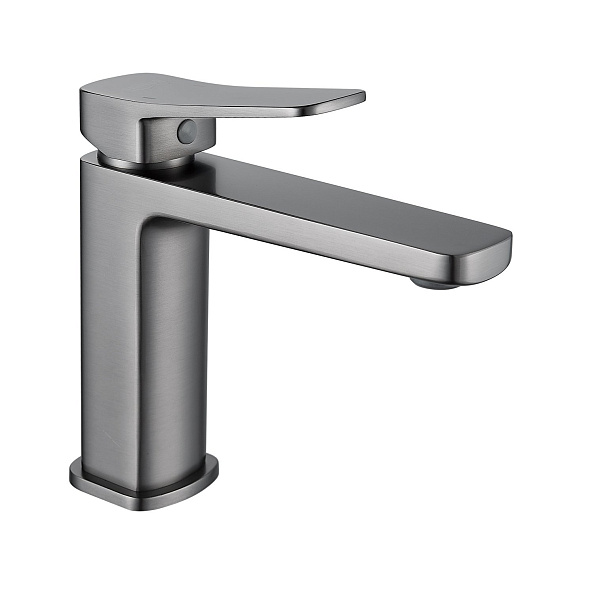 Смеситель для раковины Raffine F0199T, оружейная сталь