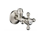 Вентиль Dornbracht Madison, угловой, 1/2", HOT, платина матовая (22.900.361.06)