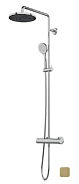 Душевая стойка Almar Shower Columns, High Brass Brushed PVD (E405002.HB)