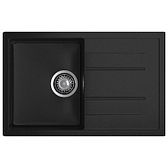 Кухонная мойка GranFest QUADRO 780L, черный