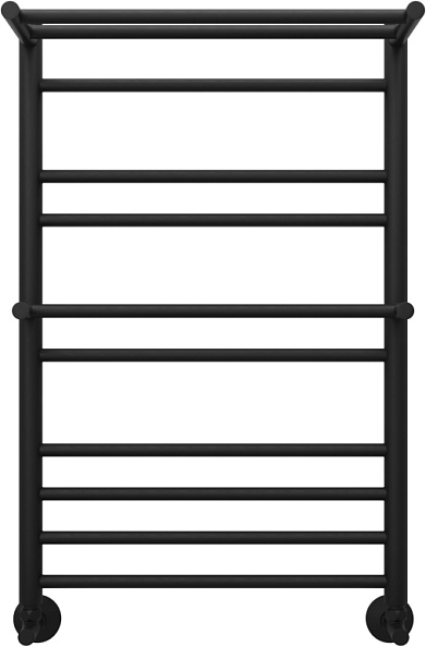 Полотенцесушитель водяной Aquatek Альфа П10 500х800, черный муар