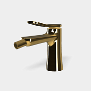 Смеситель для биде Fima Carlo Frattini Flo', золото (F3802OR)