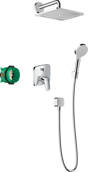 Душевой набор Hansgrohe ShowerSet Crometta E/Logis 27957000 хром