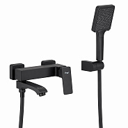 Смеситель для ванны FRAP F3276-6, черный