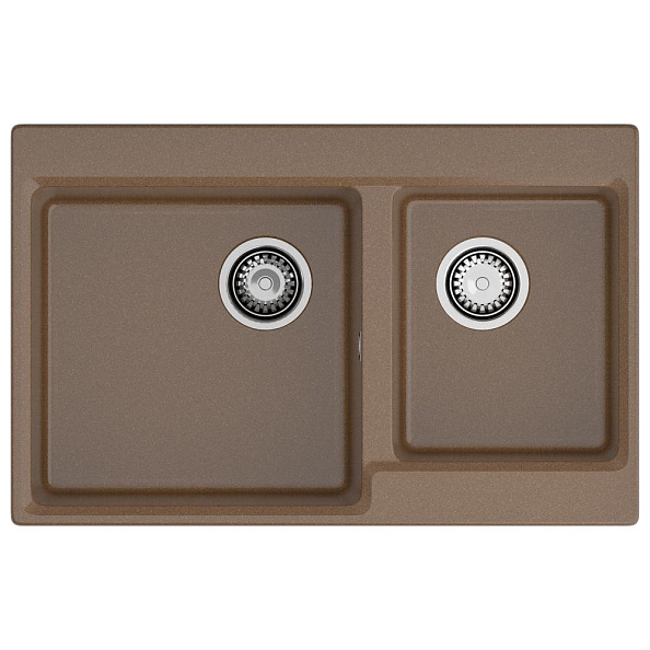 Кухонная мойка GranFest LEVEL 780K, терракот