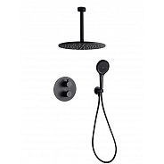 Душевая система встраиваемая FILARETE Роун FL1054BL, черный