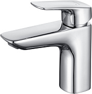 Смеситель для раковины AQUATEK ВЕГА 97 без донного клапана, AQ1010CR