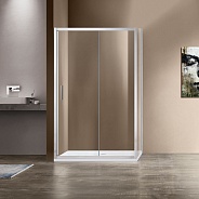 Душевой уголок Vincea Garda (VSR-1G9012CL) 1200х900 мм, хром, стекло прозрачное