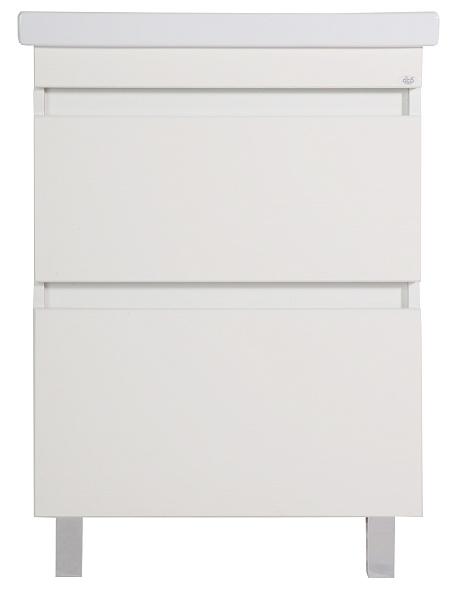 Тумба ASB-Mebel Коста 60 "Ясень белый" под умывальник Фостер 60 (11493)