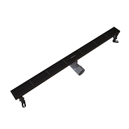 Душевой трап линейный Knotlor SDRW0800LBL, матовый черный