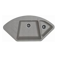 Кухонная мойка Florentina ВЕСТА 20.285.E1005.307, серый шёлк