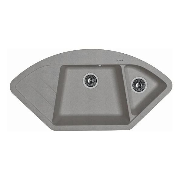 Кухонная мойка Florentina ВЕСТА 20.285.E1005.307, серый шёлк
