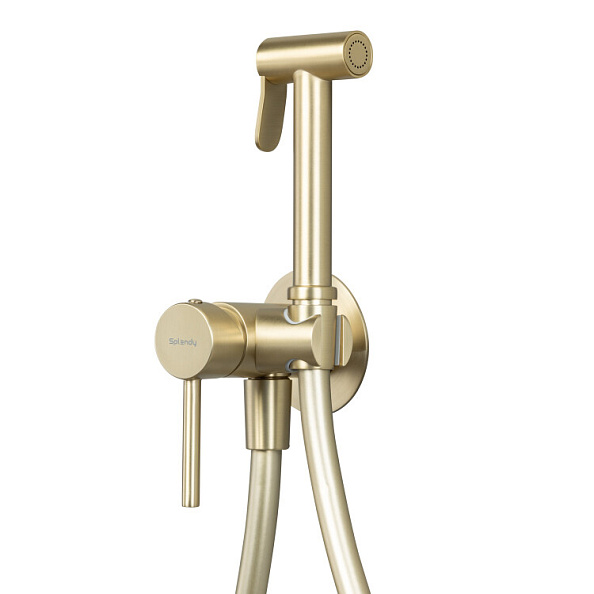 Гигиенический душ Splendy Joy золото матовое брашированное (JO219YU1KLGM)