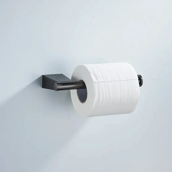 Держатель для туалетной бумаги Shevanik SG5715T, оружейная сталь