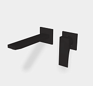 Смеситель для раковины Fima Carlo Frattini Zeta, черный матовый (F3971WLX8NS)