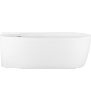 AQ-1115780 ПРИМА Ванна акриловая, отдельностоящая, 1700*800*580 , В комплекте со сливом и ножками. Цвет белый глянцевый.