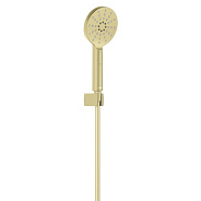 AQ2033BG ОБЕРОН душевой набор Select 120 3 jet, шлиф. золото