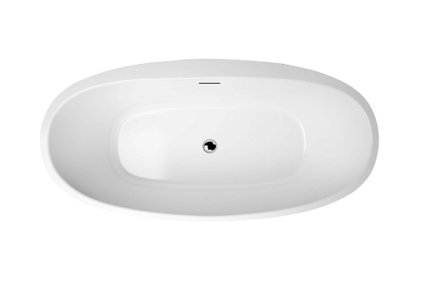 Акриловая ванна BelBagno 150x80, белый (BB404-1500-800) отдельностоящая