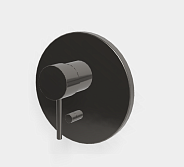 Смеситель для душа Fima Carlo Frattini Spillo Up, на 2 потребителя, хром черный (F3039X2CN)