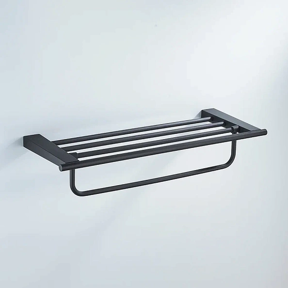 Полка для полотенец Shevanik SG5708H, черный